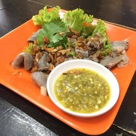 เมนูของร้าน ก๋วยเตี๋ยวซาบซ่า หนองจอก