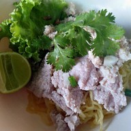 เมนูของร้าน ก๋วยเตี๋ยวซาบซ่า หนองจอก