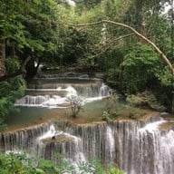 บรรยากาศ น้ำตกห้วยแม่ขมิ้น