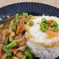 เมนูของร้าน ครัวย่า อาหารตามสั่ง