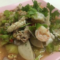 เมนูของร้าน ร้านยำน้าน้อยเมืองคอน