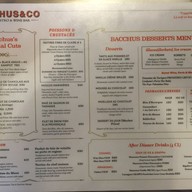 เมนู Bacchus&co
