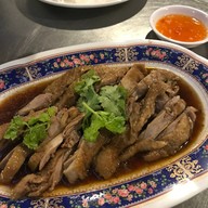 เมนูของร้าน ซ้งเป็ดพะโล้ สายไหม