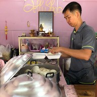 หน้าร้าน ซาลาเปาอากัง บ้านฉาง