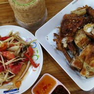 เมนูของร้าน ขุนพลไก่ย่าง (ปตท. เขาสวนกวาง)