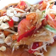 เมนูของร้าน เจ๊จุ๋มส้มตำ
