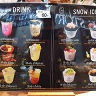 เมนู Neighbour's Snow Ice centralwOrld