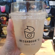 เมนูของร้าน Neighbour's Snow Ice centralwOrld