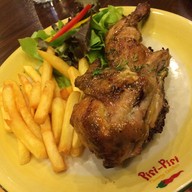 เมนูของร้าน Piri Piri Flaming Chicken เทอมินอล 21
