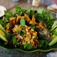 เมนูของร้าน ไทอีสานลาบเป็ด