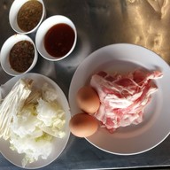 เมนูของร้าน เล็ก หมูกระทะ