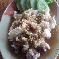 เมนูของร้าน ร้านป้าแดง ทางไปวัดสมาน