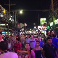 บรรยากาศ Bangla Walking Street