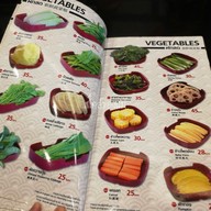 เมนู Hong Kong Suki