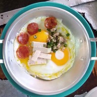 เมนูของร้าน กาแฟก๊อต ไข่กระทะ อาหารเช้า เครื่องดื่ม ตลาดประชานิเวศน์ 1