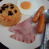 เมนูของร้าน กาแฟก๊อต ไข่กระทะ อาหารเช้า เครื่องดื่ม ตลาดประชานิเวศน์ 1