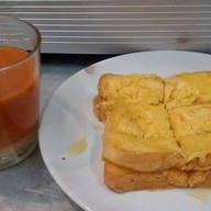 เมนูของร้าน กาแฟก๊อต ไข่กระทะ อาหารเช้า เครื่องดื่ม ตลาดประชานิเวศน์ 1