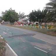 บรรยากาศ สวนเฉลิมพระเกียรติพระบาทสมเด็จพระเจ้าอยู่หัว 80 พรรษา