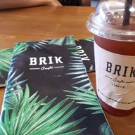 เมนูของร้าน BRIK CAFE