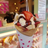 เมนูของร้าน Santa Monica Crepes Harajuku