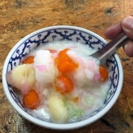 เมนูของร้าน ร้านแป้งกรอบ เมืองนคร 2502