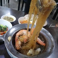 เมนูของร้าน สมหวัง กุ้งอบวุ้นเส้น