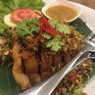 เมนูของร้าน บ้านสวนพริก