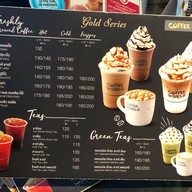 เมนู Coffee World สนามบินสุวรรณภูมิ