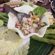 เมนูของร้าน บ้านสุขสวัสดิ์ ปลาแม่น้ำ สาขาพระประแดง พระประแดง