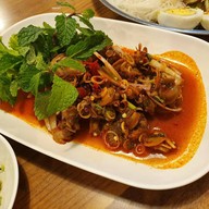 เมนูของร้าน ตำแหล Imperial World Samrong