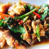 เมนูของร้าน อ้อมอาหารป่า