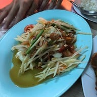 เมนูของร้าน ส้มตำสะพานลอย