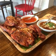 เมนูของร้าน ไพบูลย์ไก่ย่าง  บีลีฟการ์เด้นรังสิต