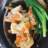 เมนูของร้าน สมศักดิ์ปูอบ Y บีทีเอสกรุงธนบุรี