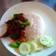 เมนูของร้าน เจ๊สาว อาหารตามสั่ง ทับละมุ