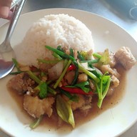 เมนูของร้าน เจ๊สาว อาหารตามสั่ง ทับละมุ