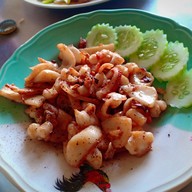 เมนูของร้าน เจ๊สาว อาหารตามสั่ง ทับละมุ