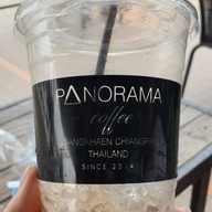 เมนูของร้าน Panorama Coffee