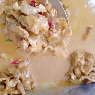 เมนูของร้าน ข้าวแกงอร่อยแม่บัวขาว ปั้ม ปตท คิงพาวเวอร์ศรีวารี 泰国本地餐厅