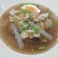 เมนูของร้าน เกาเหลาเลือดหมูเยาวราช