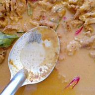 เมนูของร้าน ข้าวแกงอร่อยแม่บัวขาว ปั้ม ปตท คิงพาวเวอร์ศรีวารี 泰国本地餐厅