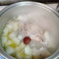 เมนูของร้าน ข้าวแกงอร่อยแม่บัวขาว ปั้ม ปตท คิงพาวเวอร์ศรีวารี 泰国本地餐厅