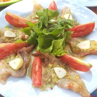 ร้านนั่งกิน ริมธาร