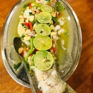 เมนูของร้าน นาใสทะเลสด