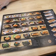 เมนู Shinkanzen Sushi เมเจอร์ รัชโยธิน