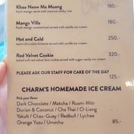 เมนู Charm Eatery and Bar ราชครู