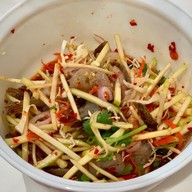 เมนูของร้าน สุดแซ่บ ยำมะม่วงปูม้า ห้วยขวาง ห้วยขวาง