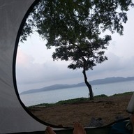 บรรยากาศ จุดกางเต็นท์ หาดสอ