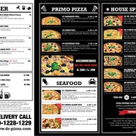 เมนูของร้าน Dr.Pizza สุขุมวิท22