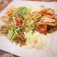 เมนูของร้าน ตะบันตำ ตำถาดบันลือโลก ปิ่นเกล้า